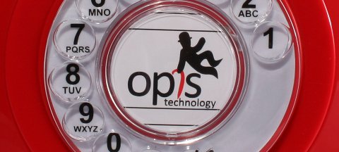 Opis 60s mobile dial disc logo
